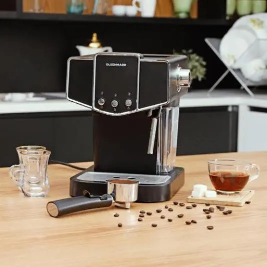 15 Bar Espresso Coffee Maker Electric Food Grinder